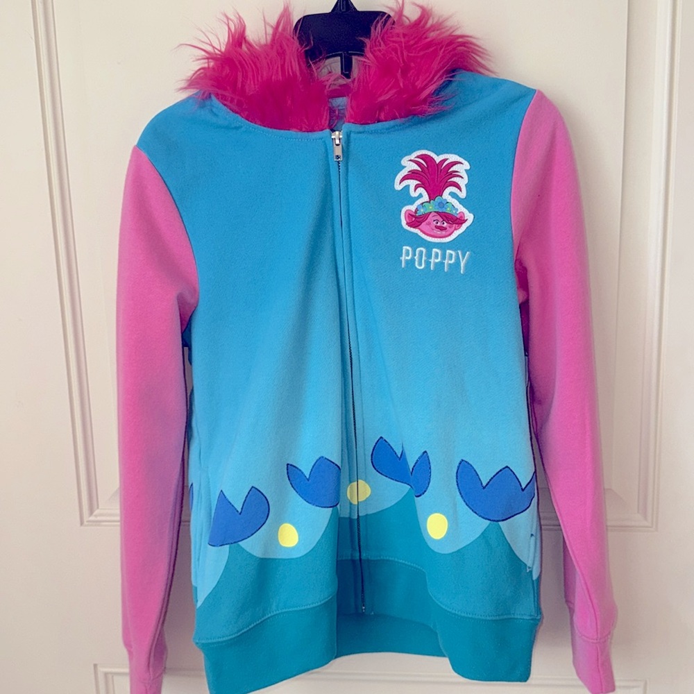 Kids Poppy jacket size large brand new never worn.